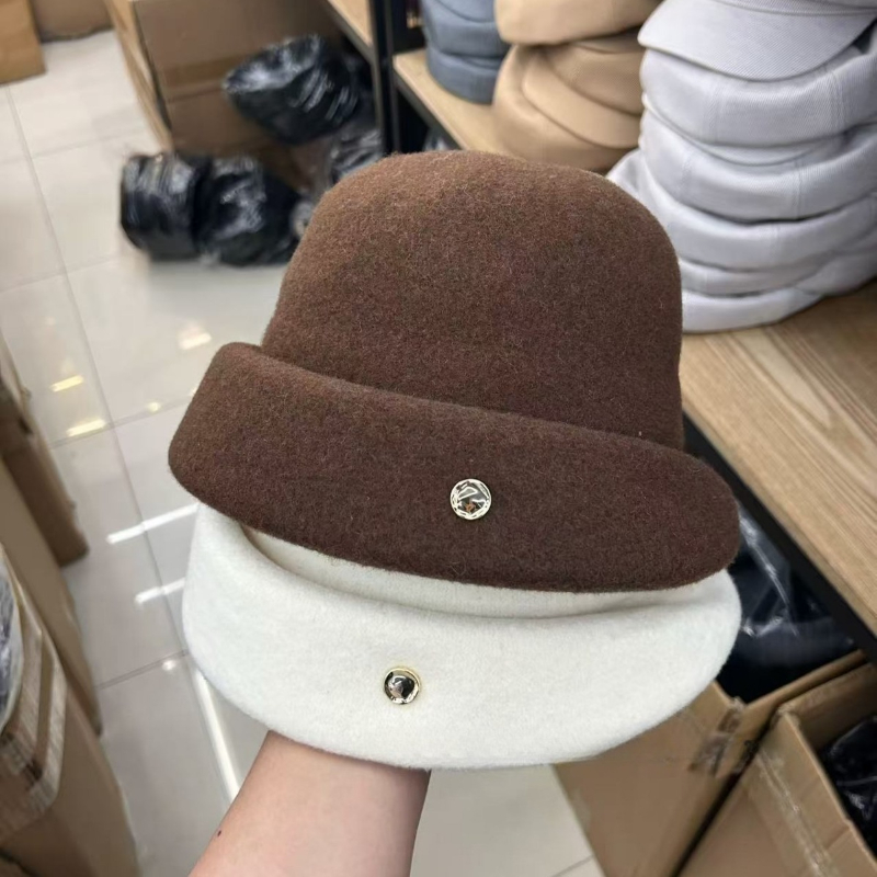 Fedora Hat Wool - 2026 Autunno Inverno Lana Cappelli di
