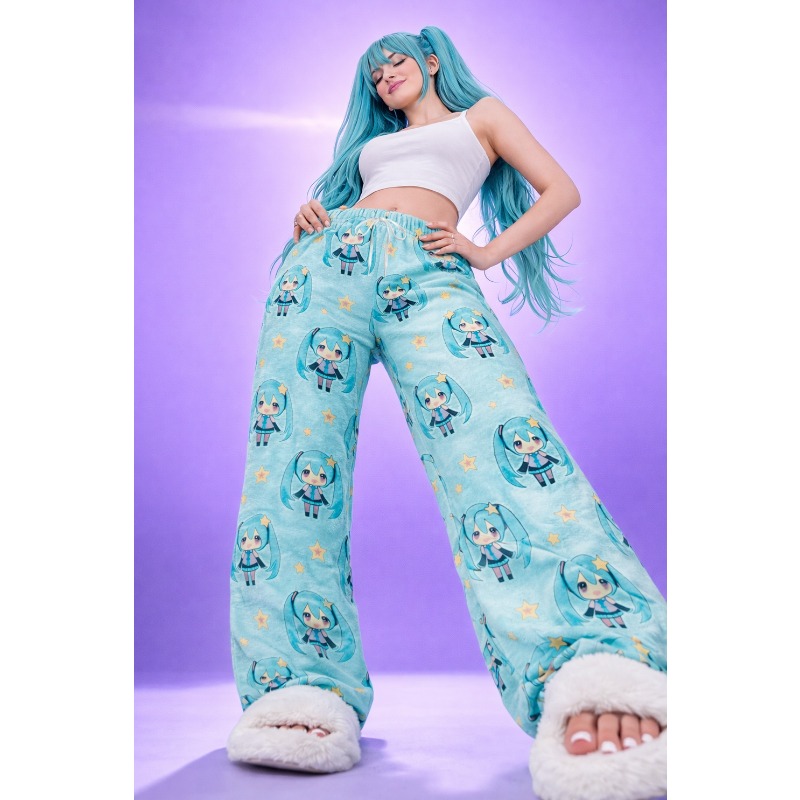 Running Cap Lightweight - Pantaloni Pigiama Estivi 2026 Miku Cartoon
