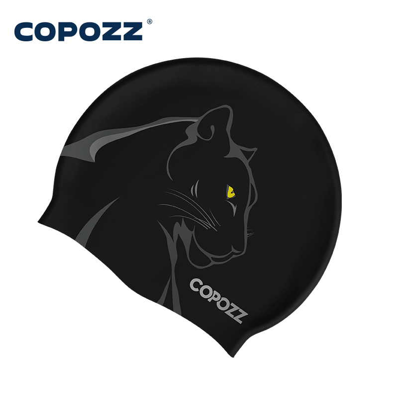 Swim Hat Silicone - COPOZZ Cuffia da nuoto per sport