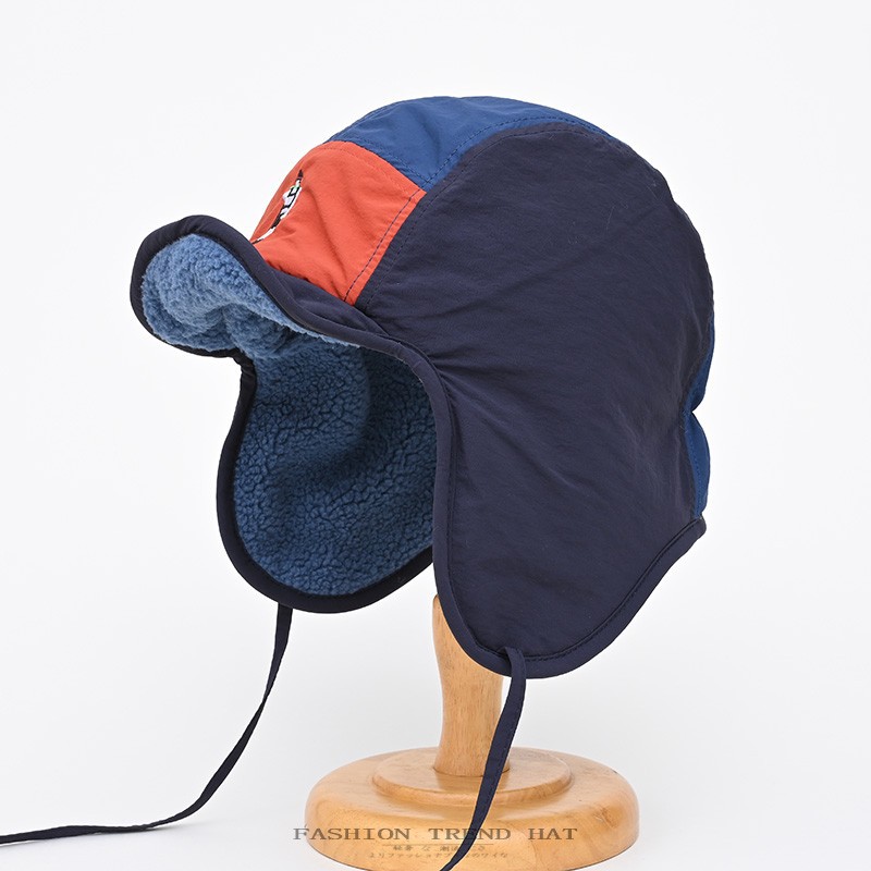 Corduroy Cap 5 Panel - 1 pezzo Cappello Bomber Retrò Patchwork