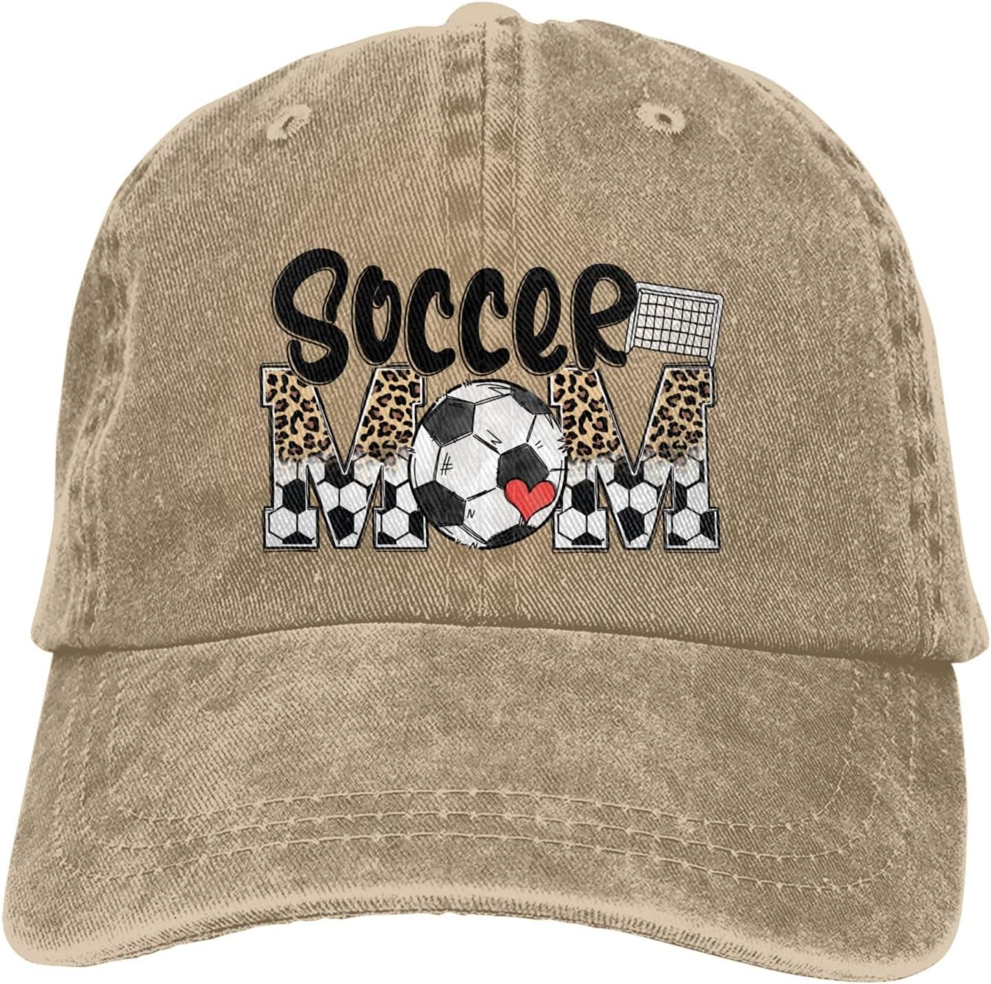Golf Cap Dad - Cappello da Baseball Leopard Love, Cappello