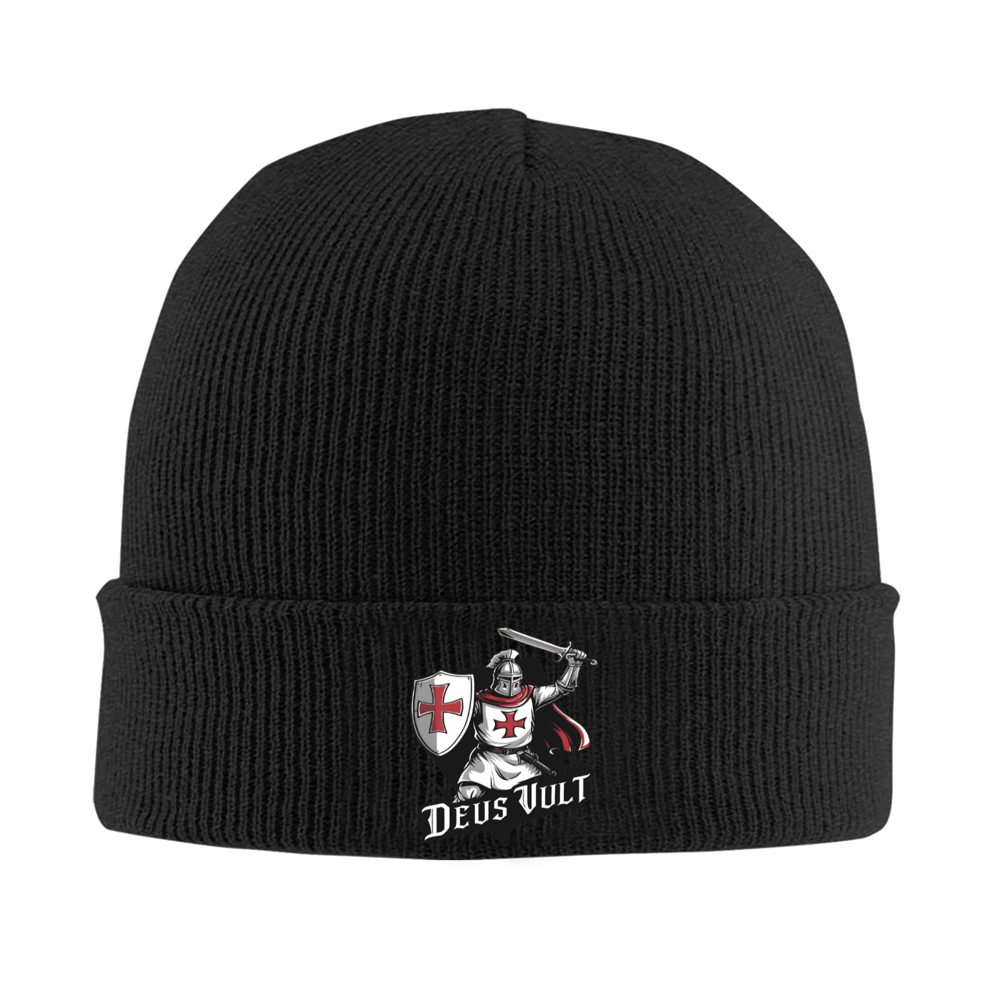 Beanie Cuffed Knit - Deus Vult - Berretto a Coste