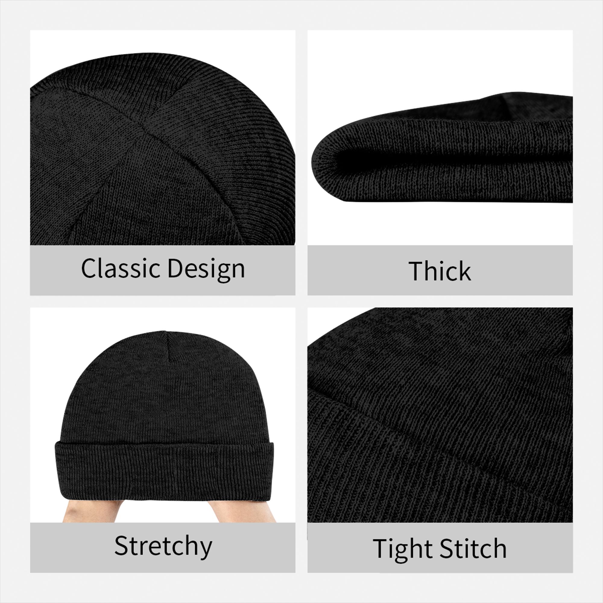Berretto a Costine con Risvolt - Beanie Cuffed Knit recensione e prezzo