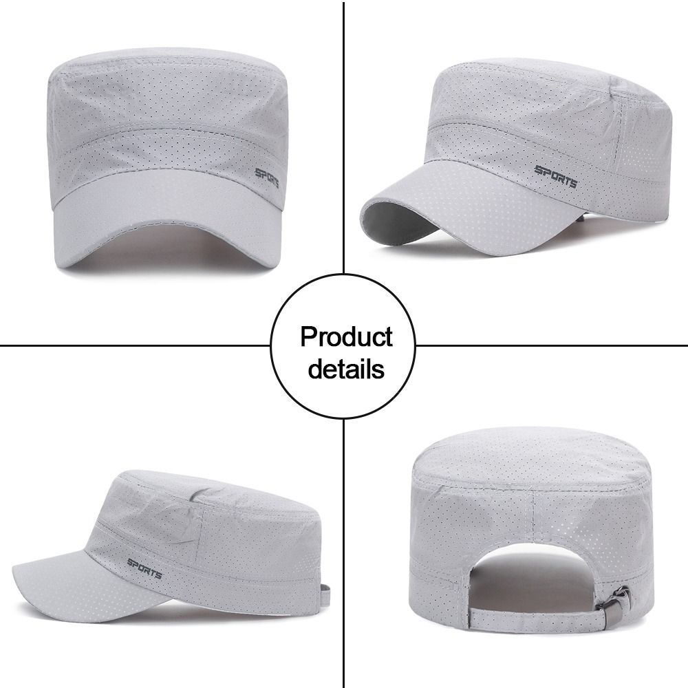 Cappello da Sole Traspirante d - Snapback Hat Flat recensione e prezzo
