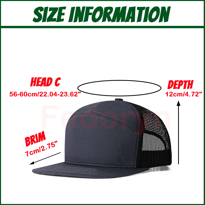 Fedoryn Logo ricamato personal - Trucker Cap Mesh recensione e prezzo
