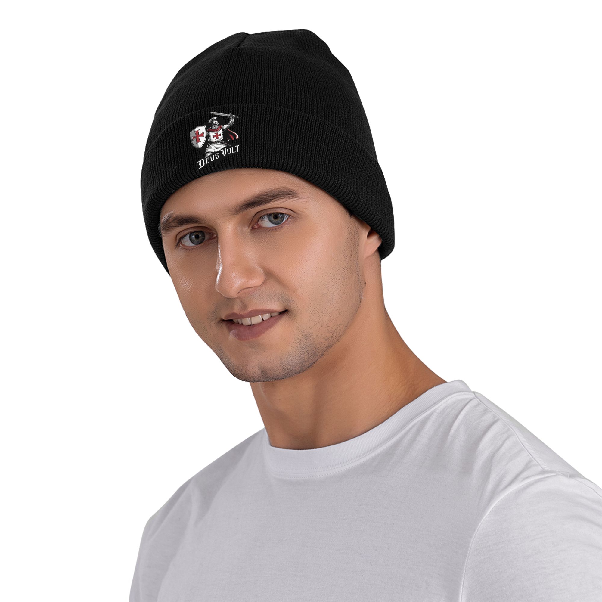 Deus Vult - Berretto a Coste c - Beanie Cuffed Knit recensione e prezzo