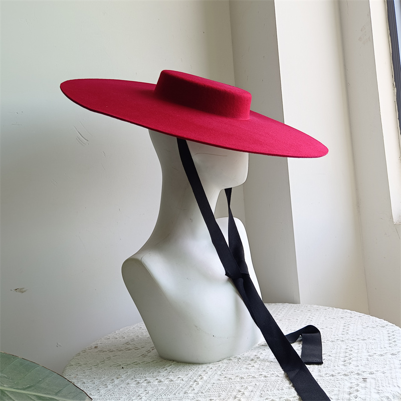 15 cm LANA di grano a tesa lar - Fedora Hat Wool recensione e prezzo
