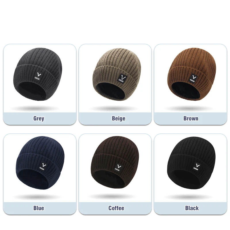 Berretto da uomo Slouchy lavor - Beanie Cuffed Knit recensione e prezzo